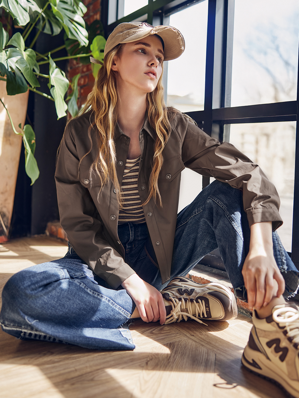 abito秋季皮革兩件式襯衫