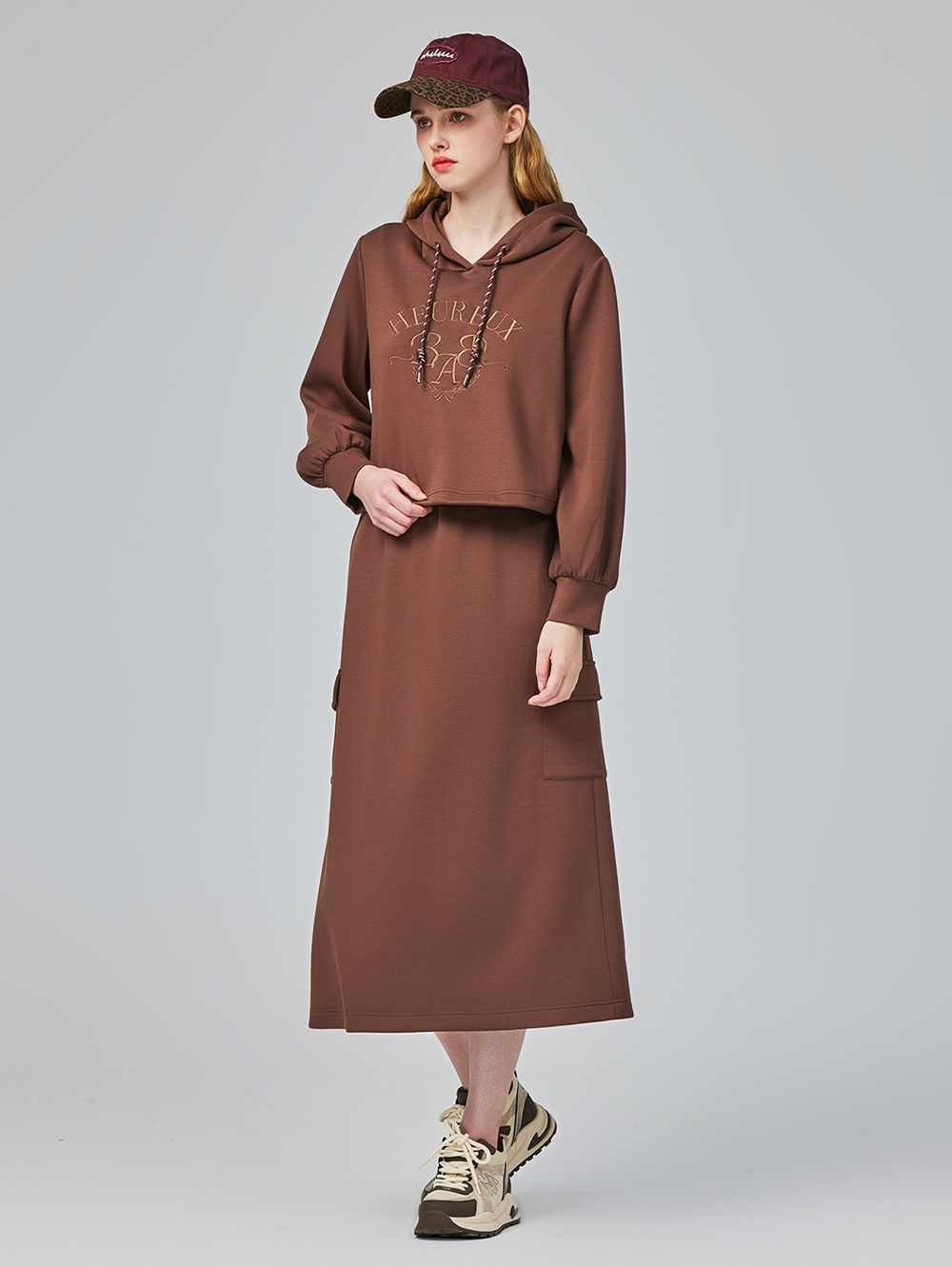 abito兩件式連帽洋裝