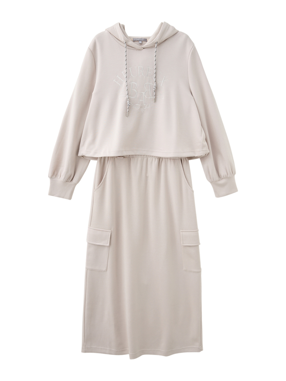 abito兩件式連帽洋裝