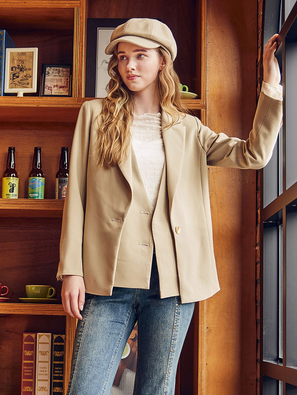 abito質感雙層西裝外套