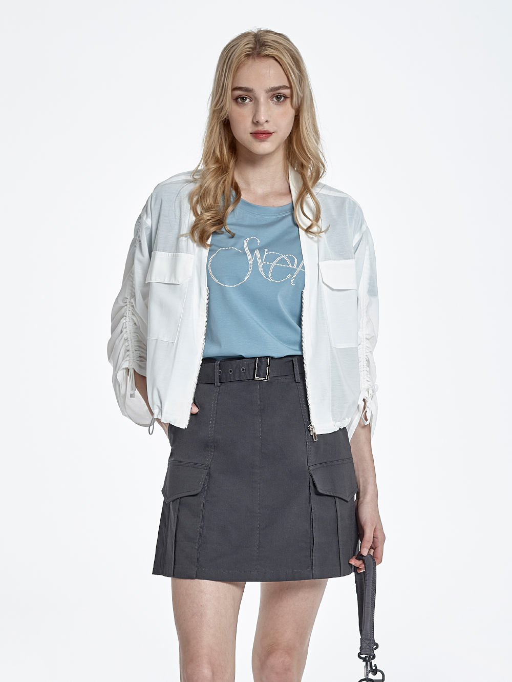 DITA甜酷風格大口袋短裙