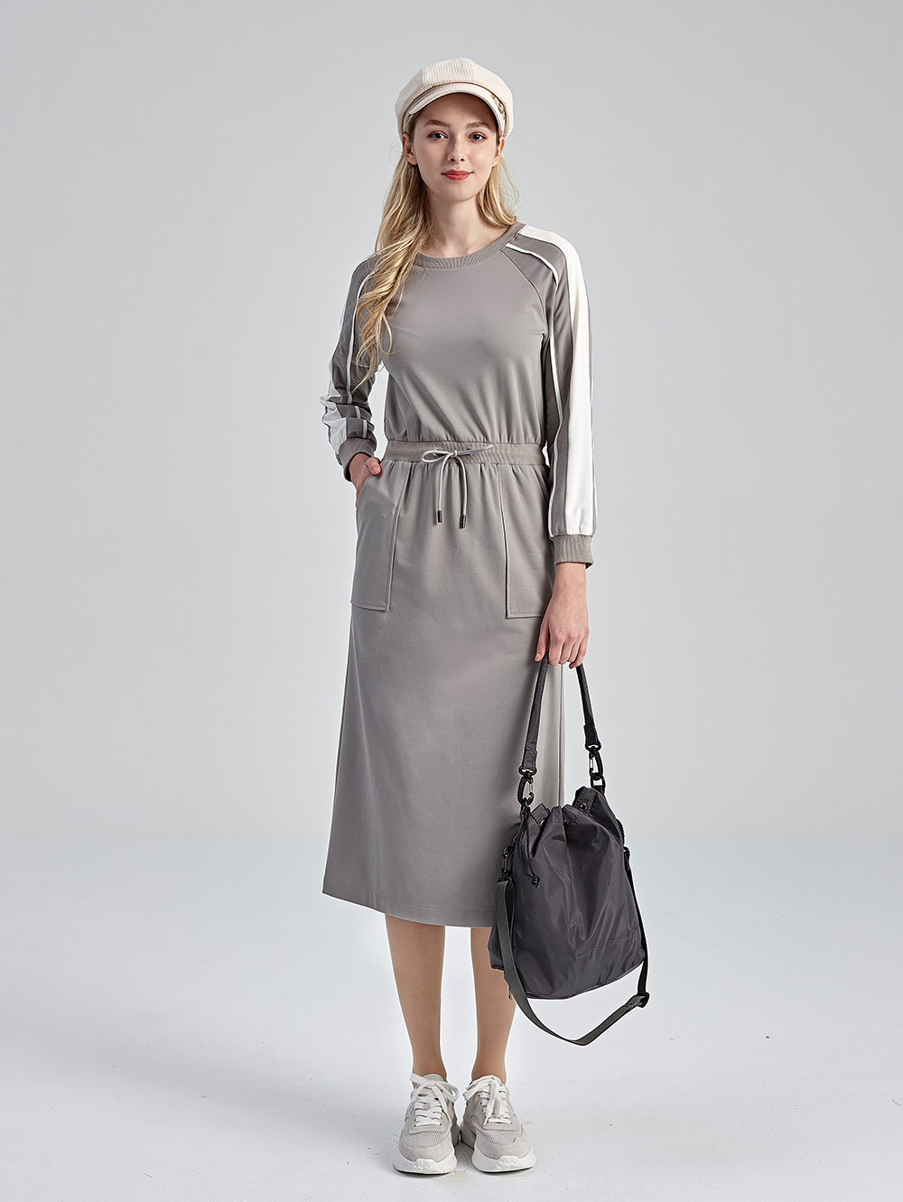 DITA休閒風格丸編洋裝