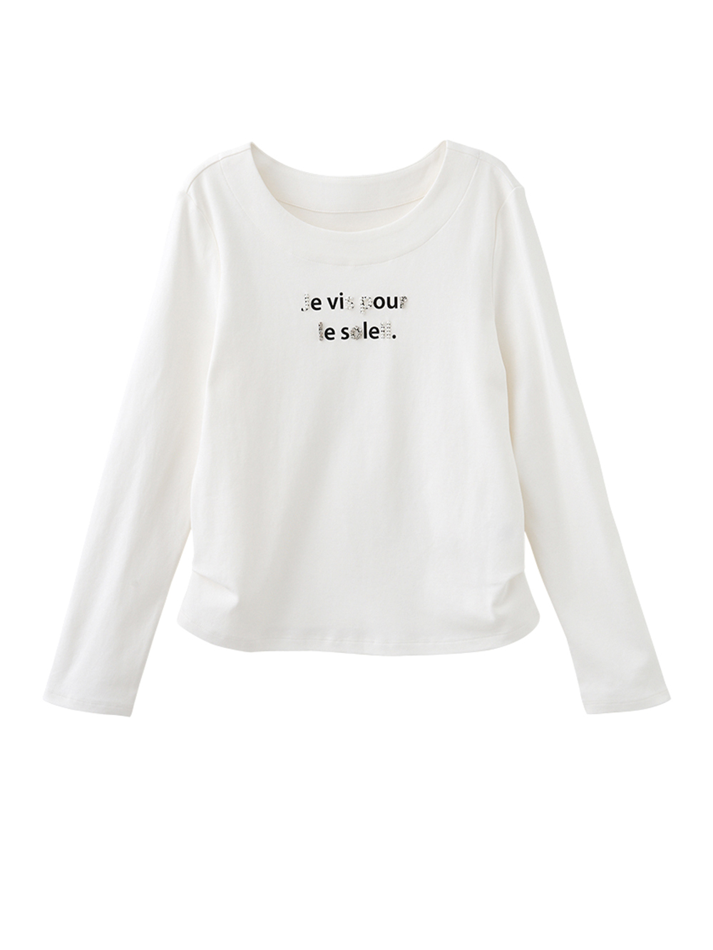 DITA修身簡約長袖上衣