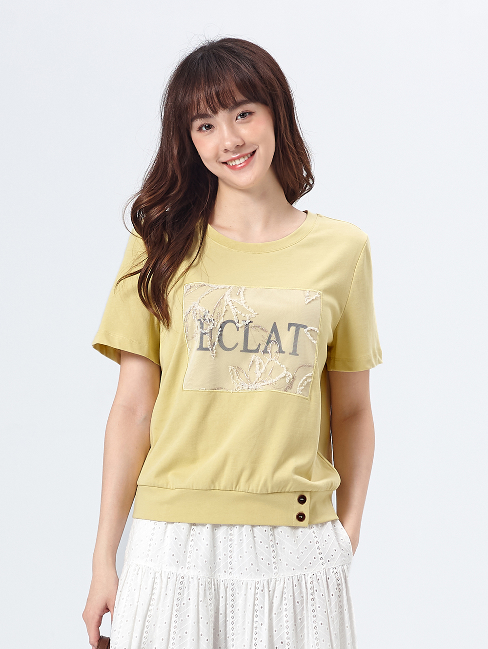 DITA特殊印花工藝上衣