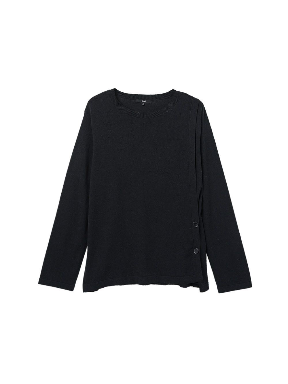 JOAN素色中長版針織上衣