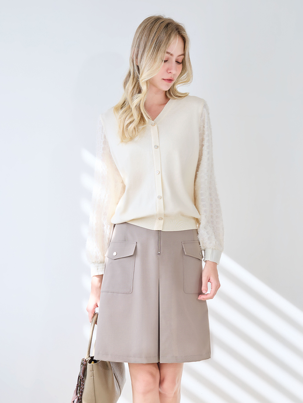 JOAN職裝感及膝裙