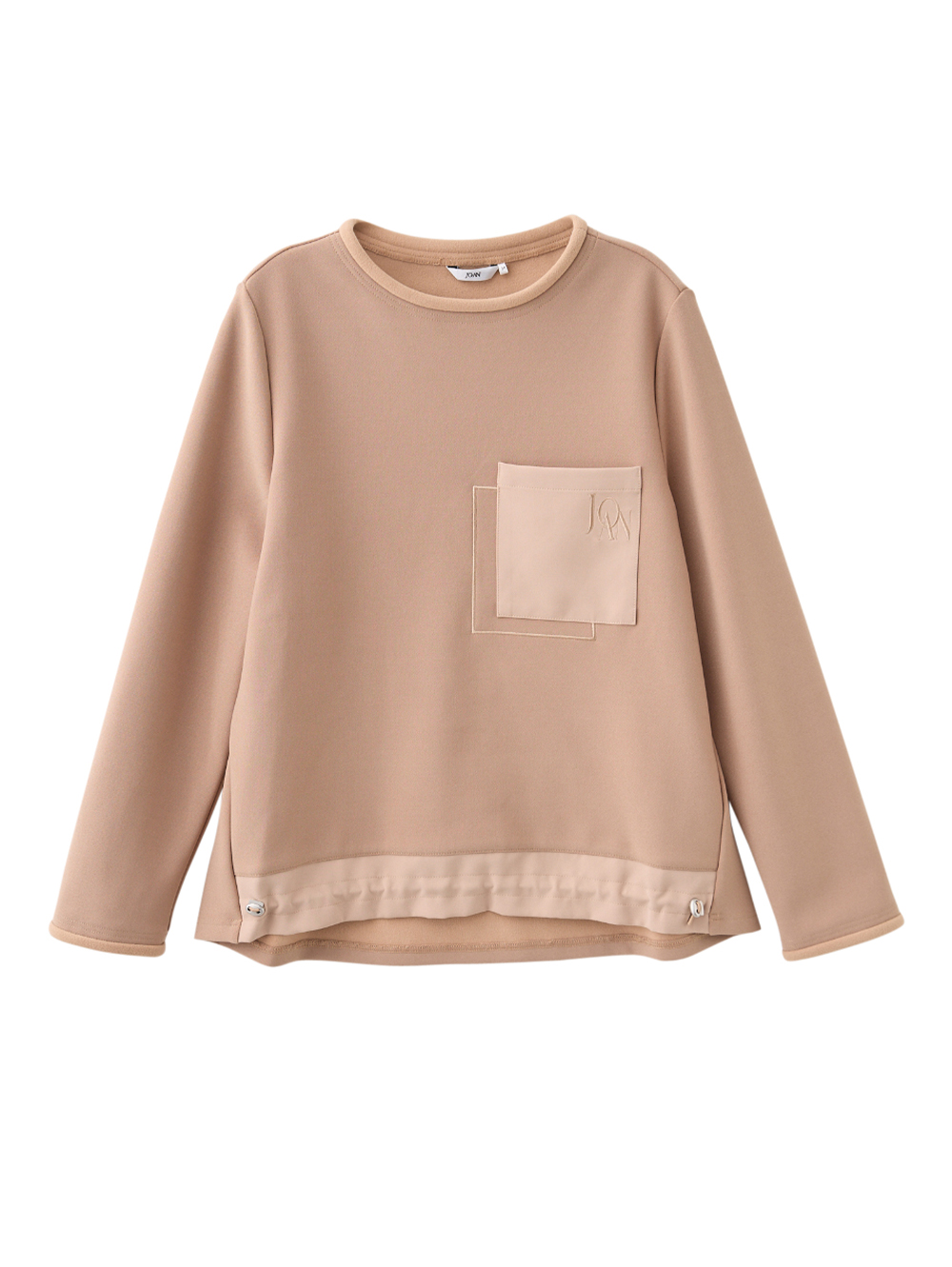 JOAN異材質口袋造型上衣