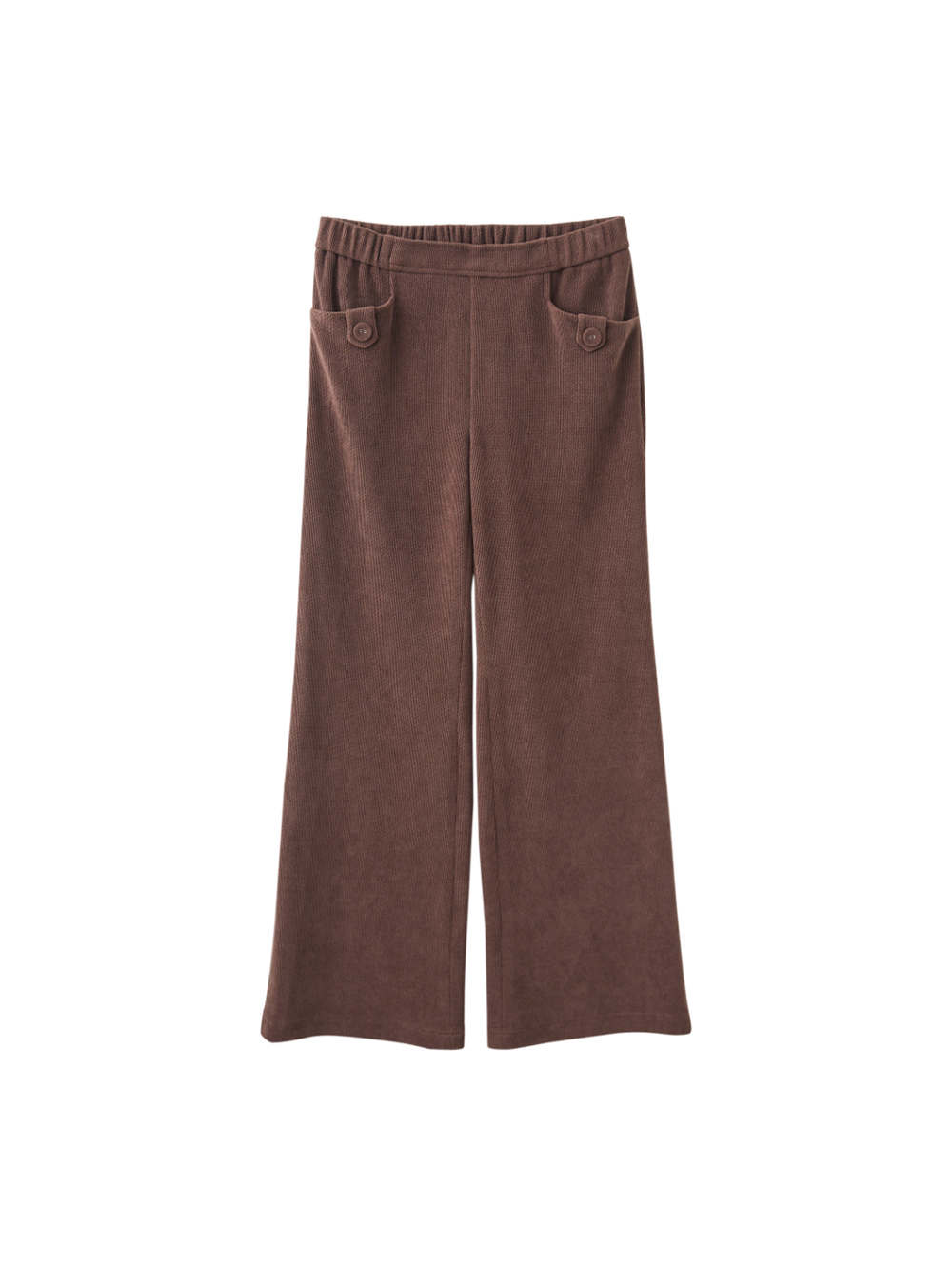 JOAN親膚彈力燈芯絨直寬褲