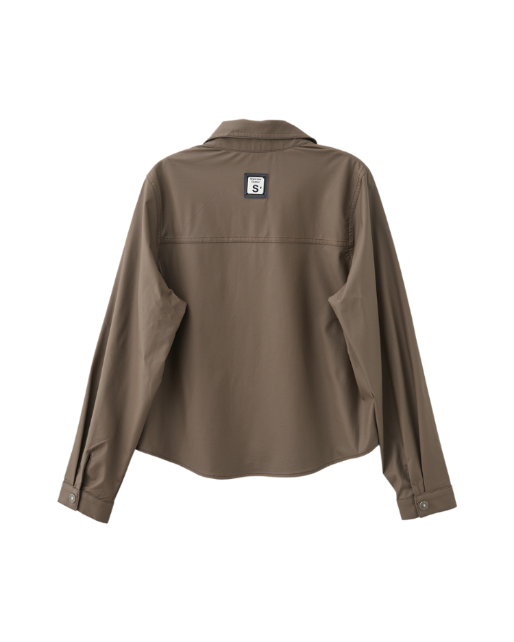 abito秋季皮革兩件式襯衫