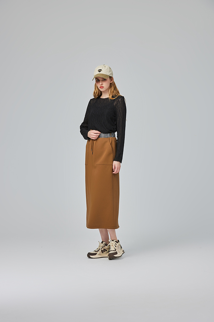 abito氣質透膚蕾絲兩件式上衣