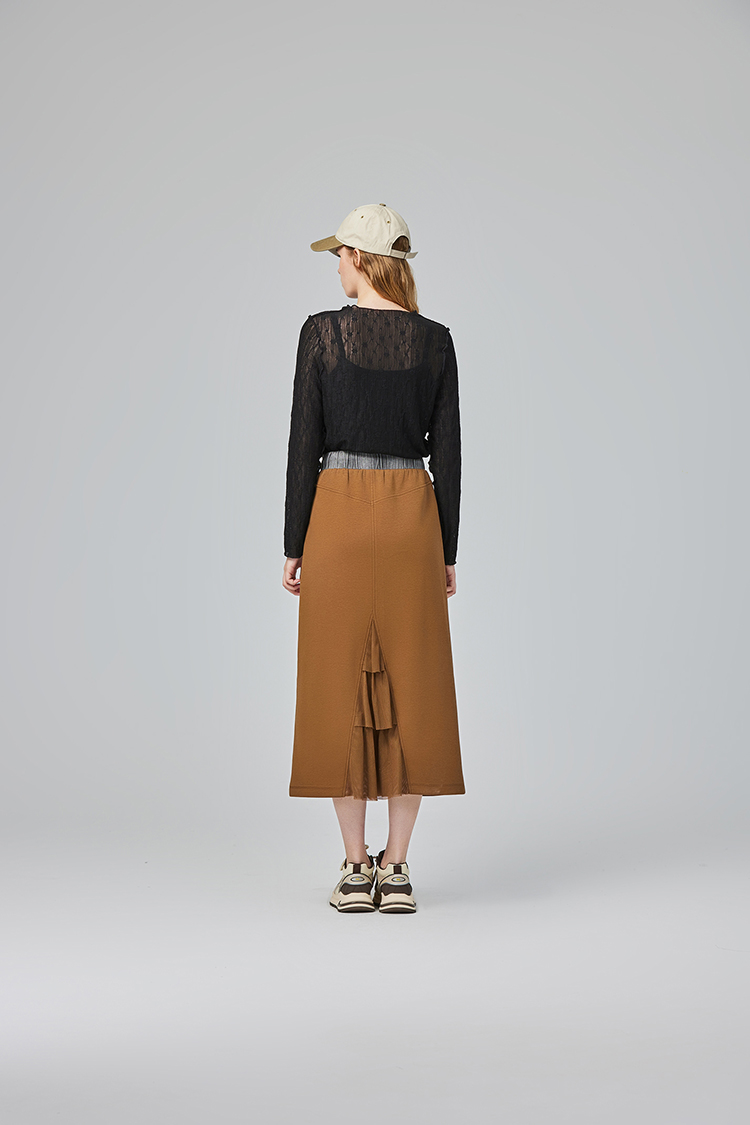 abito氣質透膚蕾絲兩件式上衣