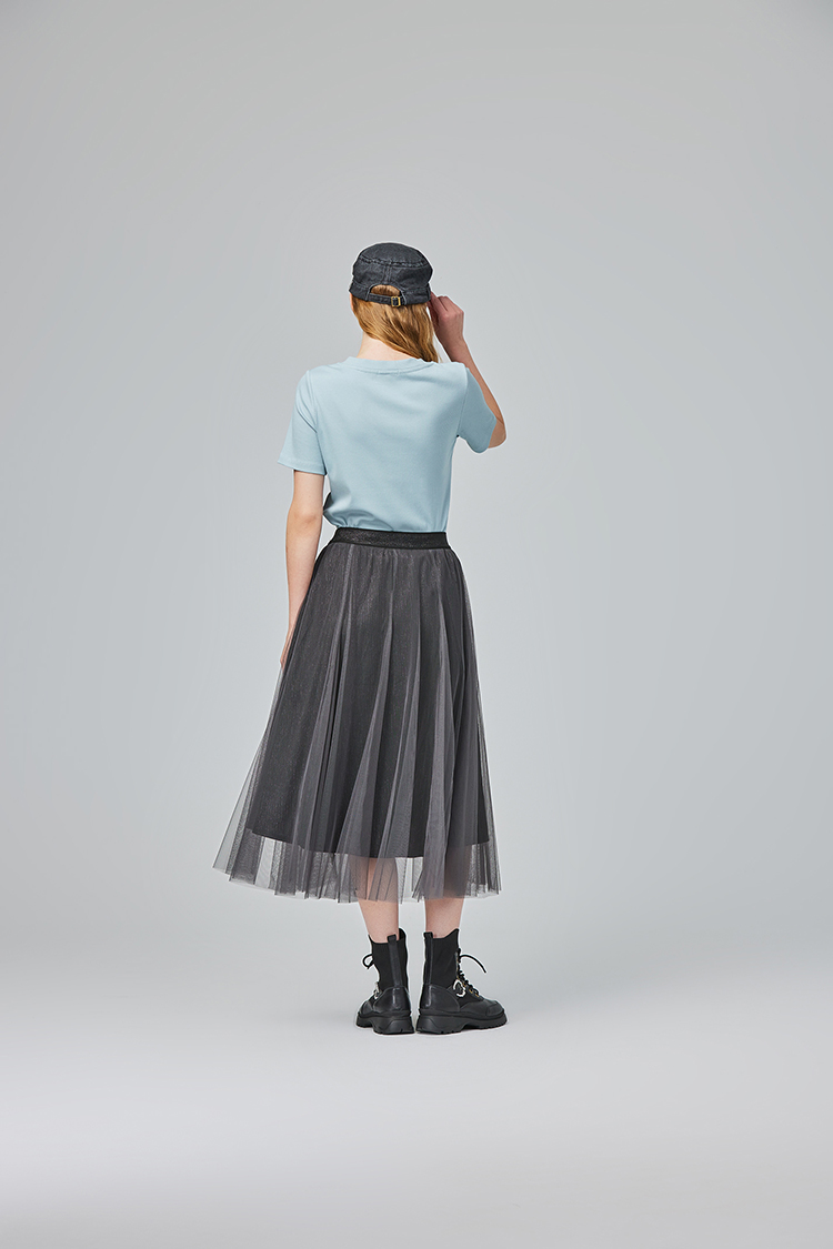 abito甜美條紋V領愛心上衣