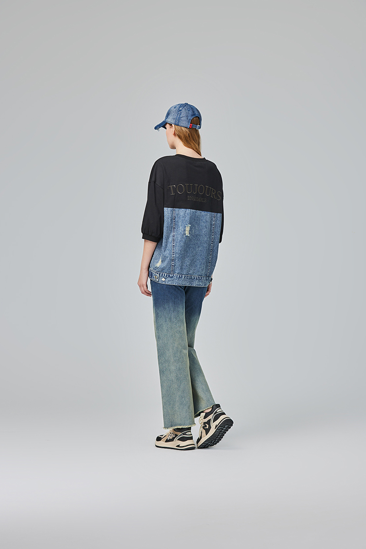 abito造型丹寧口袋休閒上衣