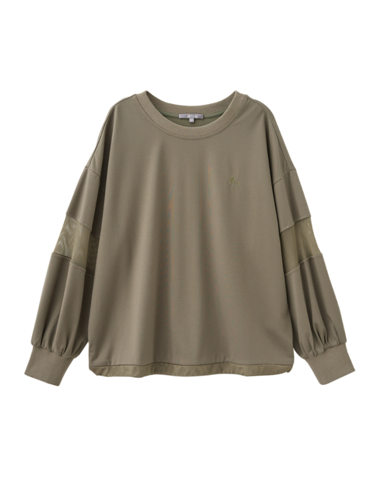 abito圓領特殊剪裁上衣