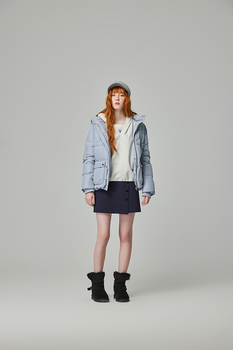 abito立體繡笑臉連帽上衣