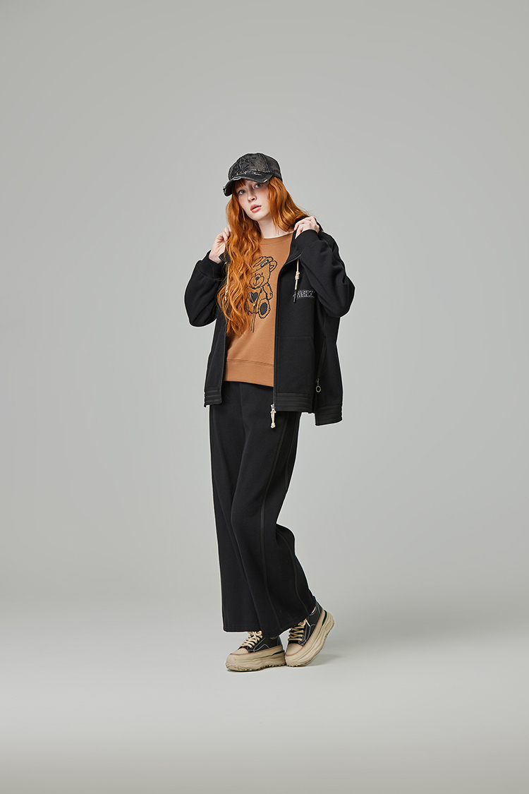 abito愛心小熊刺繡上衣