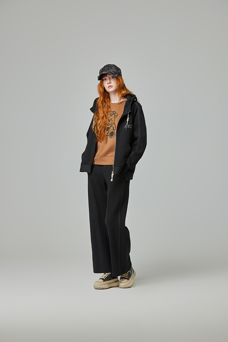 abito愛心小熊刺繡上衣