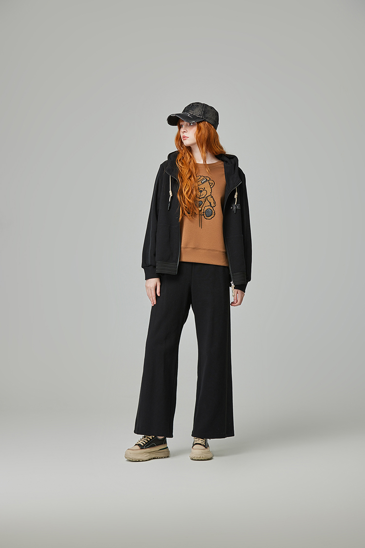 abito愛心小熊刺繡上衣