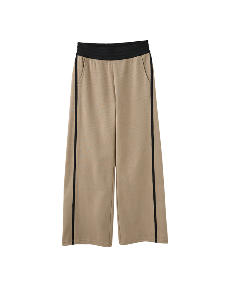 abito棉質鬆緊腰頭長褲