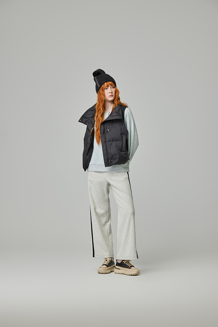 abito棉質鬆緊腰頭長褲