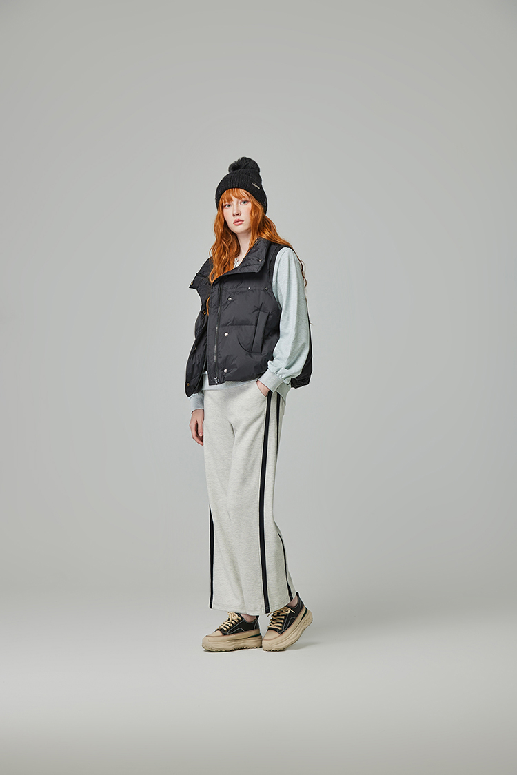 abito棉質鬆緊腰頭長褲