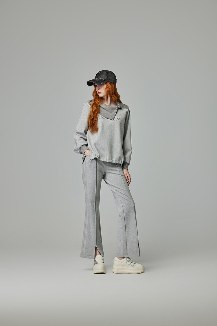 abito舒適彈性鬆緊腰頭褲