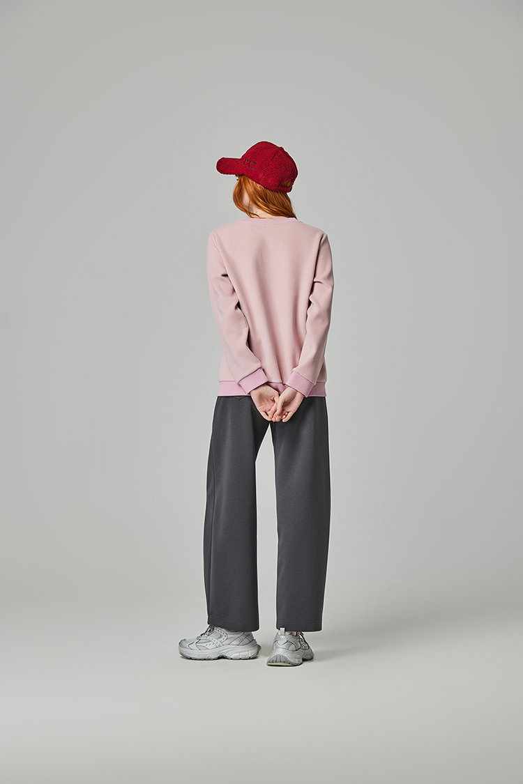 abito俐落寬鬆彎刀褲