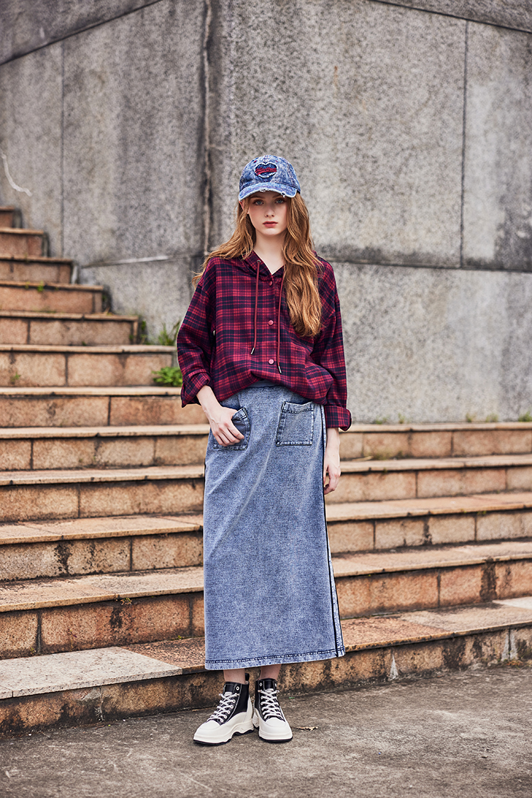 abito水洗棉質長裙