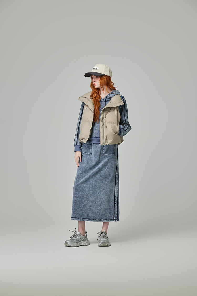 abito水洗棉質長裙