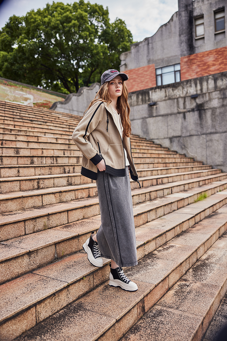 abito水洗棉質長裙