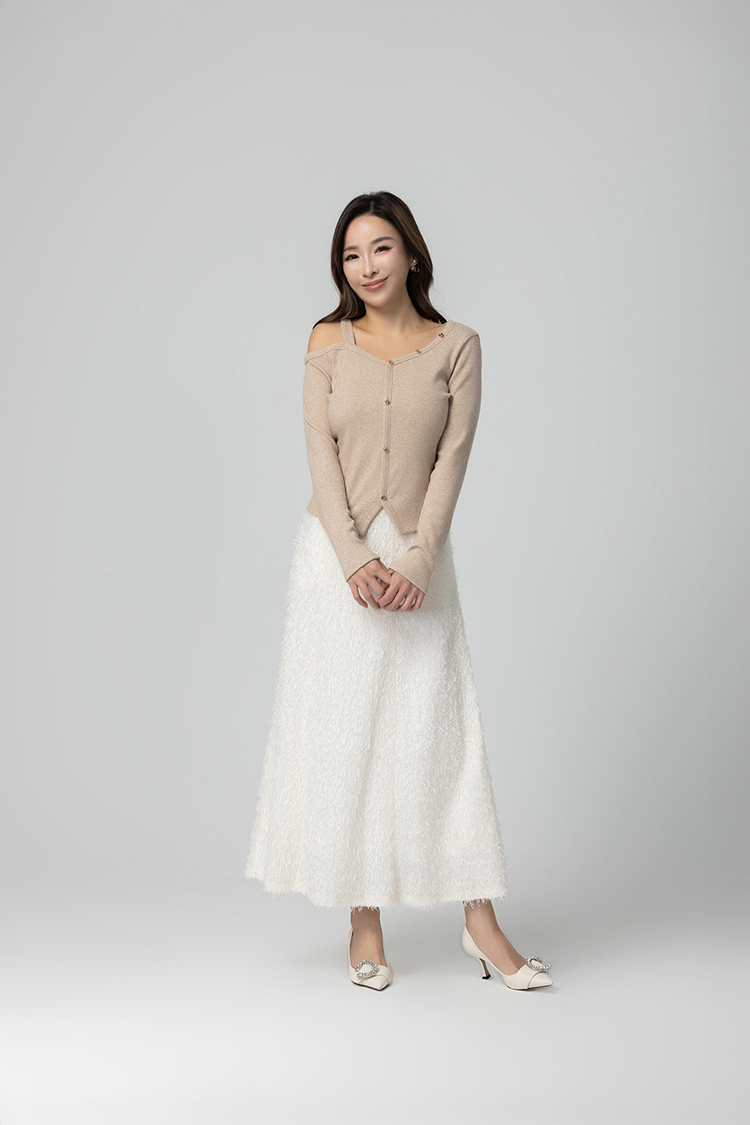 CHANG YU x abito時髦亮片A字短裙