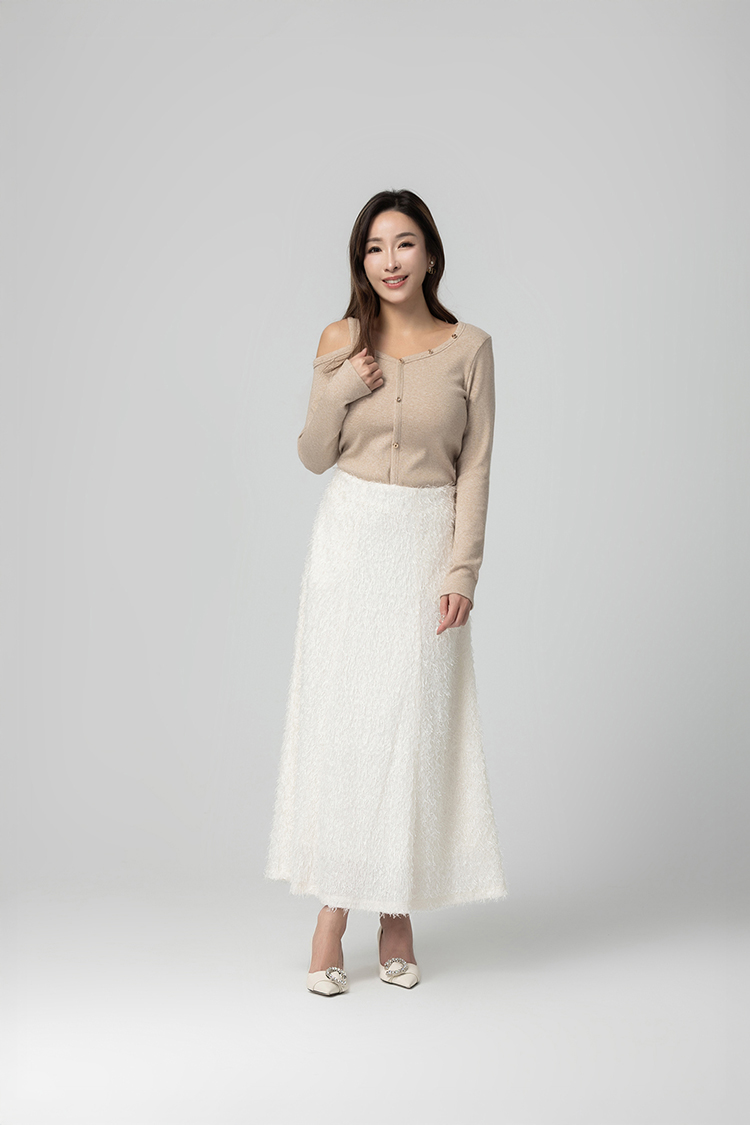 CHANG YU x abito時髦亮片A字短裙