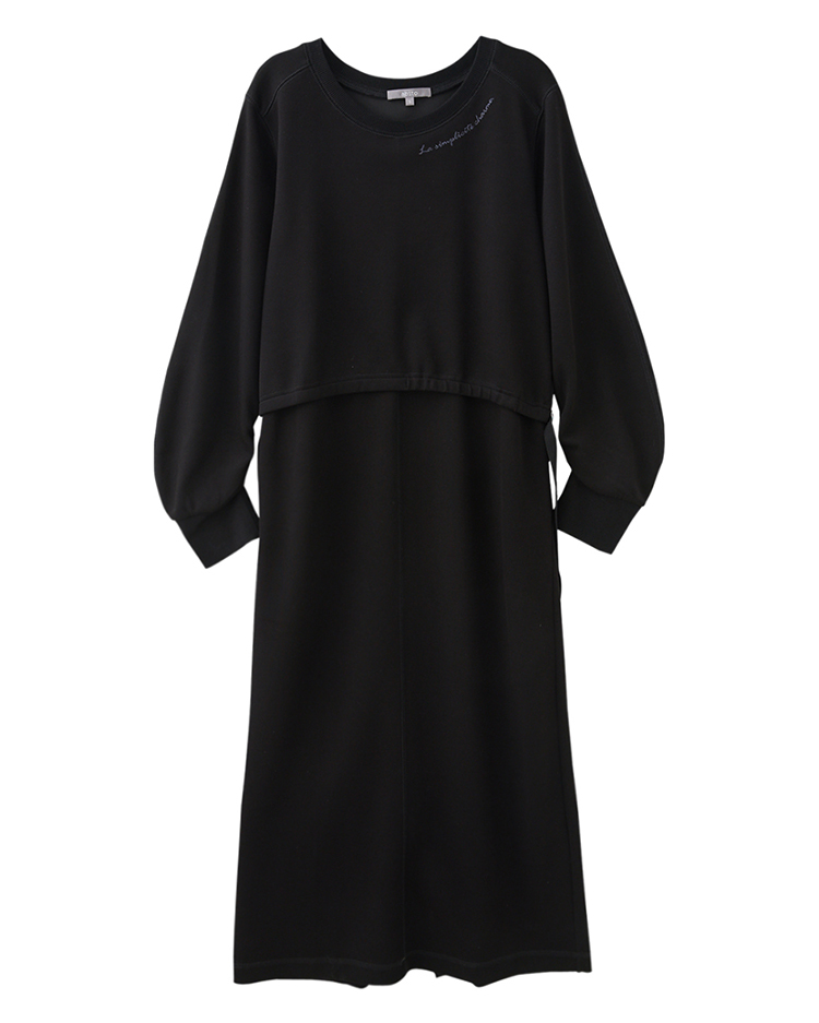 abito休閒刺繡洋裝