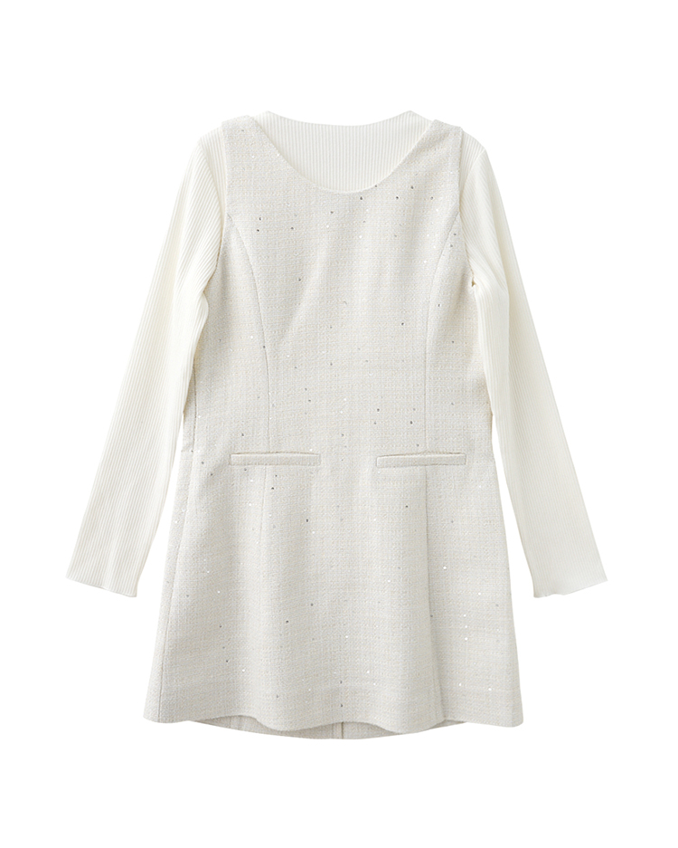 CHANG YU x abito氣質兩件式連身洋裝