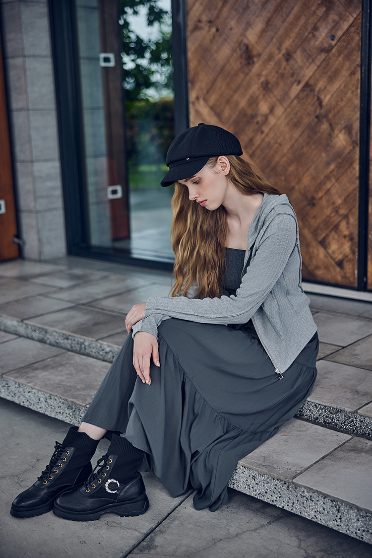 abito特殊剪裁連帽外套