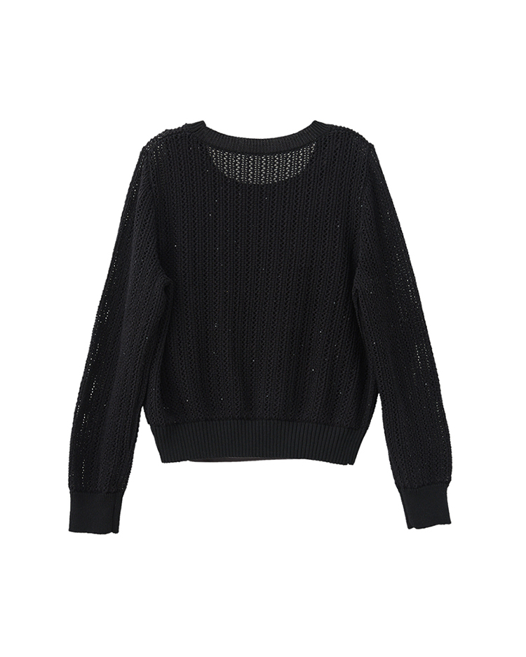 abito氣質兩件式膚針織上衣