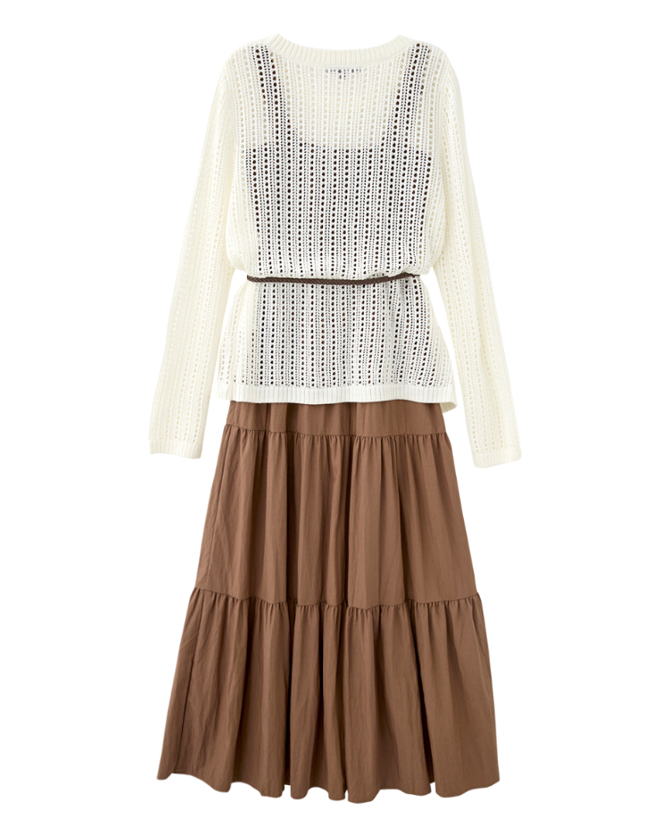 abito氣質兩件式針織洋裝