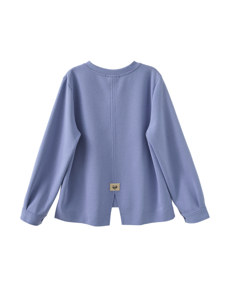 abito愛心字母鋼印上衣