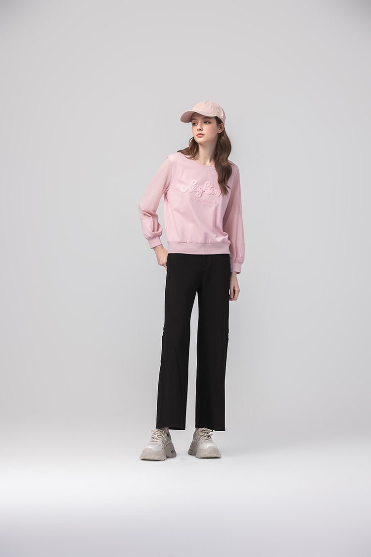 abito工裝口袋造型寬褲