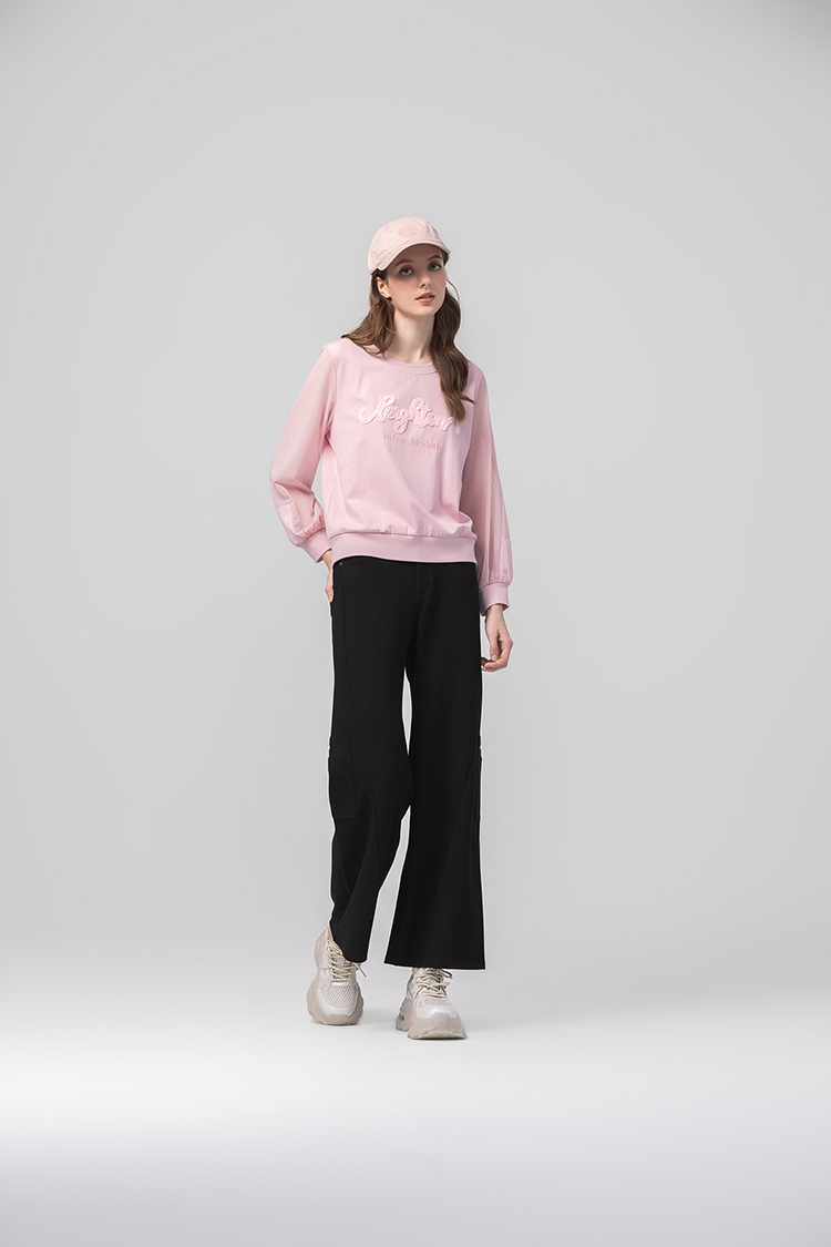 abito工裝口袋造型寬褲