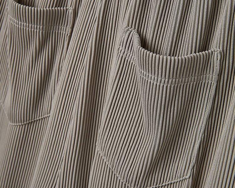 DITA運動風坑條寬褲