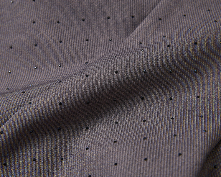 DITA奢華燙鑽切線短褲