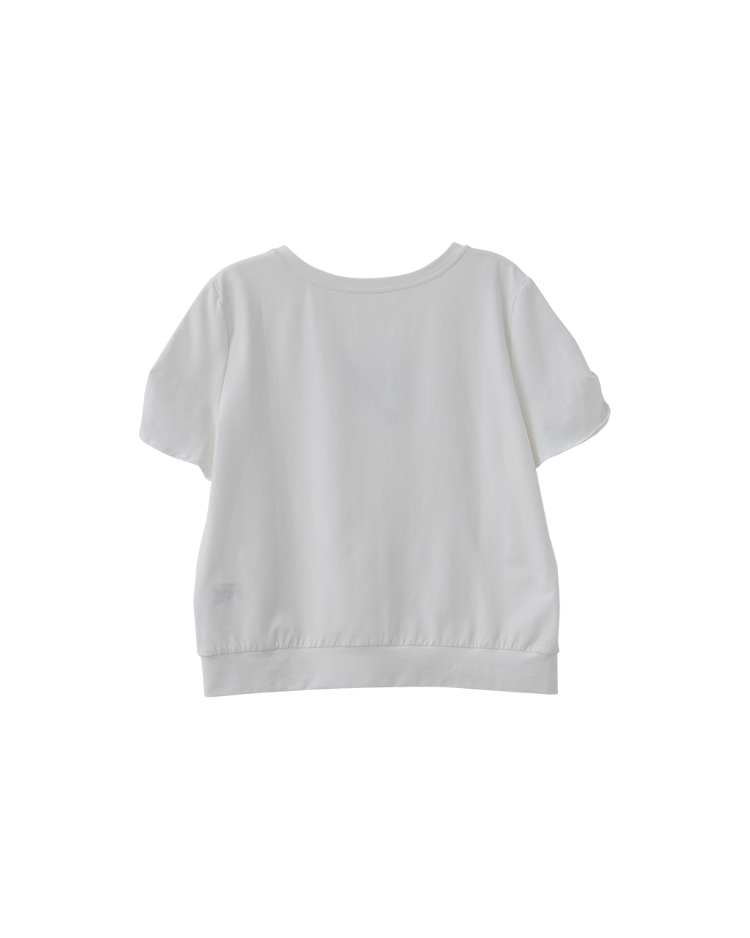 DITA愛心簍空造型T-shirt