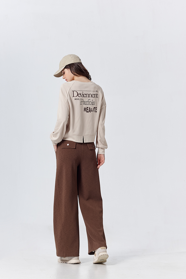 DITA拉克蘭剪接印花上衣