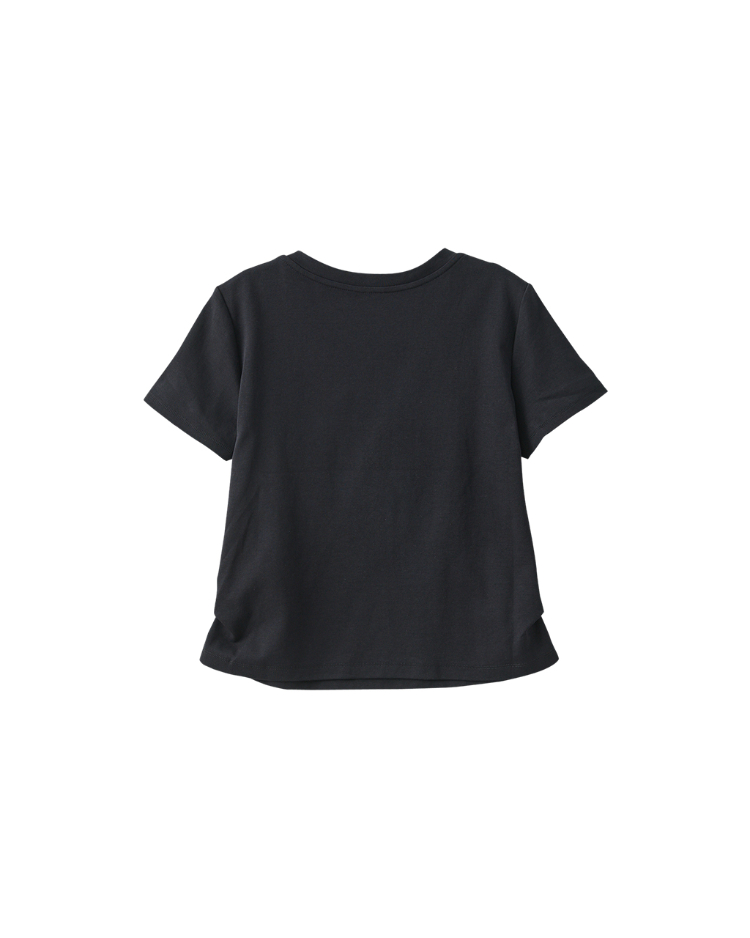 DITA豹紋愛心修身T-shirt