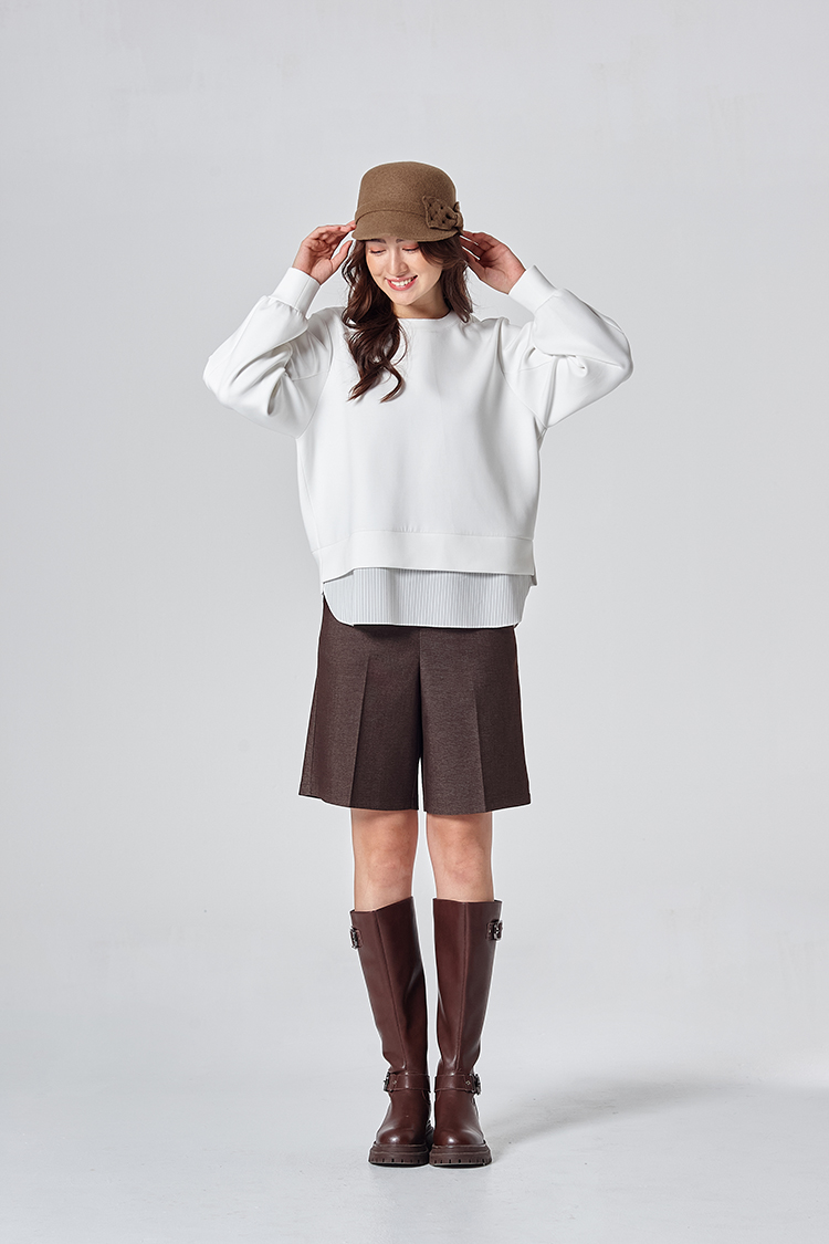 DITA假兩件蝴蝶結衛衣