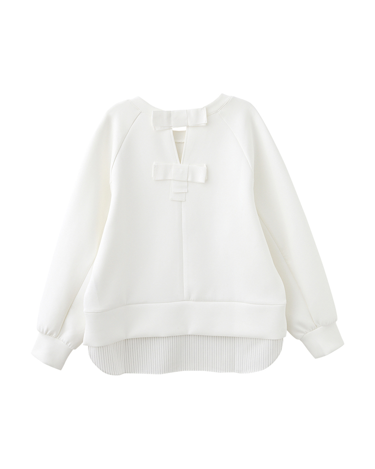 DITA假兩件蝴蝶結衛衣