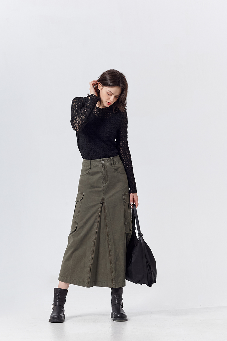 DITA甜美蕾絲修身內搭上衣(附背心)