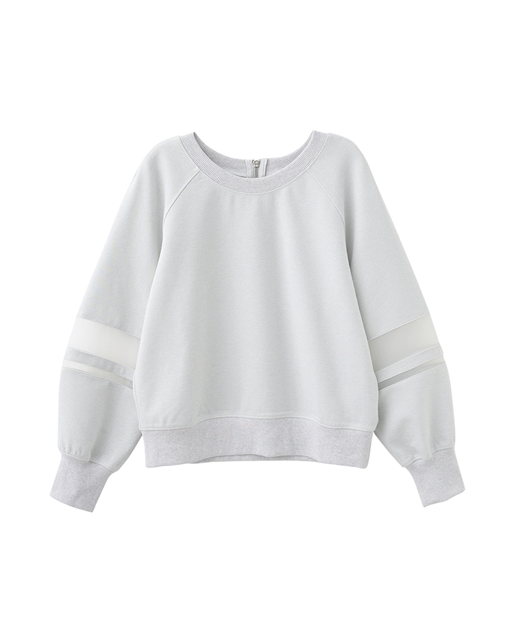 DITA金蔥拉克蘭拼接上衣