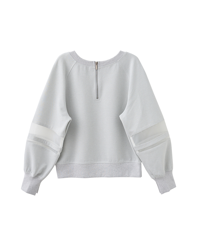 DITA金蔥拉克蘭拼接上衣